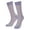 Gray, variant on Deago 1-5 Pairs Mens Silk Socks Sheer Dress Socks Ultra Thin Nylon Business Sox Summer Cool Crew Socks (Black)