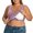 z-260729-1-Purple, variant on SNKSDGM Female Women's Tank Tops 3X Ribbed Tank Tops for Women Cropped Built in Bra Shelf Bra Camisoles Adjustable Spaghetti Strap Tank Tops Basic Layer M