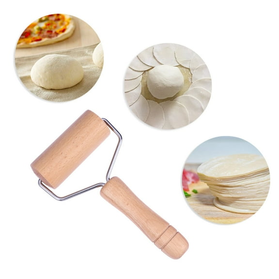 Masteelf Pizza Roller Maker Pasta Tart Roller Lightweight Rolling Pin