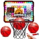 thumbnail image 1 of Canasta de baloncesto interior VATOS para niños con iluminación LED y marcador, 1 of 9