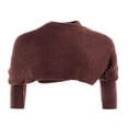 thumbnail image 3 of Women Winter Warm Solid Color Knitted Sweater Scarf Shawl, 3 of 5
