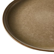Better Homes and Gardens Banks Brown 10.25-Inch Stoneware Dinner Plate