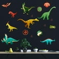 thumbnail image 3 of Dinosaur Wall Decals for Kids Room Glow in The Dark Stickers, Large Removable Vinyl Decor for Bedroom, Living Room, Classroom - Wall Cool Light Art Gift for Girls Boys Toddlers, 3 of 8