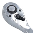 thumbnail image 2 of 1/2in Drive Ratchet with Curved Rubber Grip Handle 90 Teeth Quick Release, 2 of 6