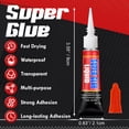 thumbnail image 2 of Super Glue WOUSEDO Liquid 48 x 3 g para madera, caucho y cuero, 2 of 7