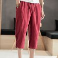 thumbnail image 3 of Ketyyh-chn99 Shorts de Course pour Hommes 2024 Été Maillots de Bain pour Hommes Shorts de Plage Classiques Coupe Décontractée avec Poche Rouge,G, 3 of 4