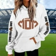thumbnail image 2 of Wyzesi Chandails en Molleton Roses pour Femmes TG T-Shirt Graphique Décontracté à Manches Longues avec Poches Sweat à Capuche Pull Col Rond Chandails en Molleton pour Femmes Gym Rouges Gilet Boutonné, 2 of 4