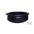 thumbnail image 2 of Earthen Kadai Cookware Or Clay Pot For Cooking & Serving - Black, 2.5 Liters, 2 of 3