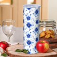 thumbnail image 2 of Pioneer Flower Floral Print Pattern 20oz Skinny Tumbler with Straw & Lid, Double Wall Vacuum Insulated Cup, Leak-Proof, Cup Holder Friendly, Hot 6H Cold 12H, 2 of 6