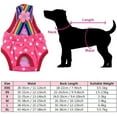 thumbnail image 3 of XXS-XL 6 Size Washable Female Dog Diapers Underwear,Pet Sanitary Pants Cloth Diaper Nappy Covers Underwear Reusable Suspender, 3 of 7