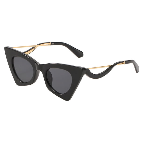 KAKOWELY 1 pieza de gafas de sol creativas decorativas (negro)