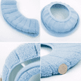 thumbnail image 4 of Almohadillas de cubierta de asiento de inodoro de tela lavable y elástica, más gruesas y suaves para baño, 4 Uds. Cubierta de asiento de inodoro Adepaton 2035100-1, 4 of 9