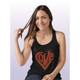 thumbnail image 2 of Life Is Better With Love Racerback Tank Women -Image by Shutterstock, Female x-Large, 2 of 4