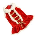thumbnail image 4 of LSLJS Pet Clothes Pet Vêtements de Noël Modèles Day Classiques Dress Rouges Dress, Dog Birthday Party Supplies, 4 of 7