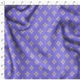 thumbnail image 4 of Soimoi Moss Georgette Fabric Floral Block Printed Fabric 1 Yard 42 Inch Wide, 4 of 5