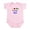 Petal Pink, variant on CafePress - I LOVE MY UNCLE JEFF Infant Bodysuit - Baby Light Bodysuit, Size Newborn - 24 Months