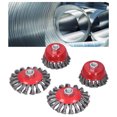 thumbnail image 4 of Drill Wire Brush, Wire Wheel Drill Bit Wire Polishing Brush 4Pcs  For Professional For Outdoor For Home, 4 of 8