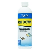 API pH Down, Freshwater Aquarium Water pH Reducing Solution, 16 oz