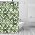 thumbnail image 4 of Sigee Cute Frog for Waterproof Fabric Shower Curtain 72" W x 72" H for Bathroom Shower Curtain, 4 of 5
