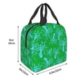 thumbnail image 3 of Fotbe Octopus1 Bolsa Térmica con Estampado y Forro de Aluminio Grueso Bolsa de Almuerzo con Bolsillo Frontal para Hombres y Mujeres, Ideal para Trabajo, Escuela, 3 of 8