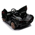 thumbnail image 2 of Kids Ride on Car,Lamborghini Sian 12V Battery Powered Driving Sport Car for Boys Girls, 2 of 5