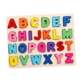 thumbnail image 2 of Tablero de madera para emparejar, juego educativo temprano, juguetes de aprendizaje, regalos, viajes para niños Letra mayúscula, 2 of 9