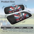 thumbnail image 7 of Uorisanigo Universal Golf Cart Seat Covers Kit, American Flag Bald Eagle Front Rear Seat Covers Fits for EZGO TXT/RXV, Club Car 2 Passenger Seats, Easy to Install, 7 of 7