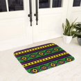 thumbnail image 5 of Non Slip Door Mat, Carnival Mardi Gras Fast Drying Bath Tub Mats, Absorbent Bathroom Rugs Entrance Welcome Mat, Bath MatS for Tub, Floor, Home, Kitchen, Hotel,16x24in, 5 of 7