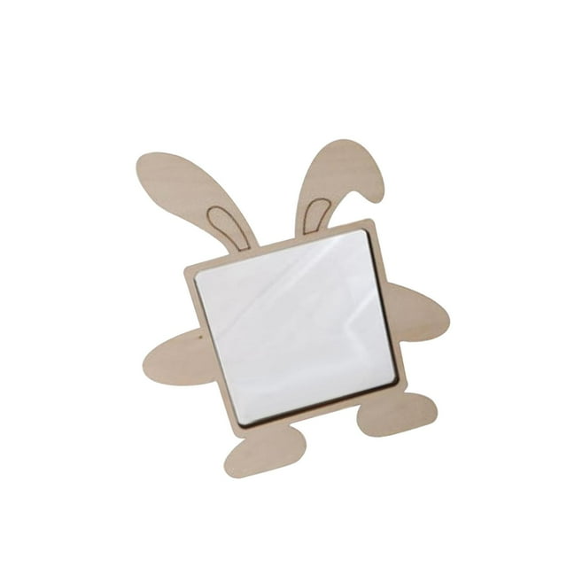 #Busy Board DIY Parts Brain Development for Birthday Gift DIY Toys Unisex Rabbit Mirror