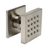 thumbnail image 6 of ALFI brand AB3820-BN Brushed Nickel 2" Square Adjustable Shower Body Spray, 6 of 8