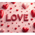 thumbnail image 4 of Love Heart Backdrop Banner Valentine's Background Romantic Party Wedding Photography Props Decorations Special Event Photo Booth Display, 4 of 4