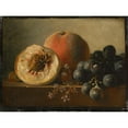 thumbnail image 3 of Georgius Jacobus Johannes van Os 14x11 Black Modern Framed Museum Art Print Titled - Fruits (1802-1861), 3 of 5