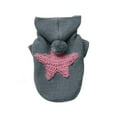 thumbnail image 1 of Warm Knitted Winter Coat for Small Cats and Puppies French Pet Apparel, 1 of 5