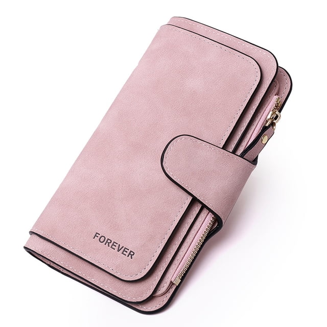 Cartera con tarjetero, Cartera de piel para mujer Cartera de piel para mujer Cartera con cremallera para mujer True Excellence