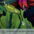 thumbnail image 3 of yowmns Waterproof Shower Curtain Set with Hooks - Printed Bathroom Decoration, 3 of 6