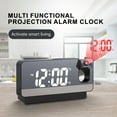 thumbnail image 4 of Projection Clock under $5! Cagogo 17.3 Inch LED Digital Alarm Clock, Multifunctional Projection Clock with Temperature Humidity Display, Large Screen Electronic Clock for Bedroom Living Room Office, 4 of 9