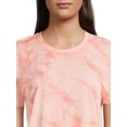 thumbnail image 4 of Avia Women's Seamless Active Tie Dye Tee, 4 of 5