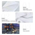 thumbnail image 5 of Wobogo Red Butterfly Hand Towel Set of 2 Absorbent for Kitchen and Bathroom With Velcro Hanging Loop 18.2×14in, 5 of 7