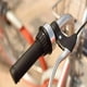 thumbnail image 2 of Timbre de bicicleta de acero inoxidable con anillo de sujeción invisible para bicicleta, sencillo y discreto. Plata, 2 of 8