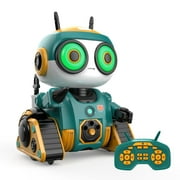 Remote Control Robot Toys for Kids,Gesture Sensing and Programmable,Auto-Demonstration, With Shining LED Eyes, Dance Moves, Music,Perfect Gifts for Boys and Girls