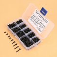 thumbnail image 4 of 450Pcs Black M3 Cross Pan Head Self Tapping Screws Set Assortment Kit, 4 of 5