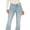Light Blue, variant on Womens Plus Size Flare Jeans High Waist with Pockets Stretch Denim Everyday Casual Flattering Versatile Curvy Figures