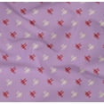 thumbnail image 4 of oneOone Tissu Popeline de Coton Biologique Sergé Imprimé Kasuri pour Couture Largeur 42 Pouces, 4 of 4