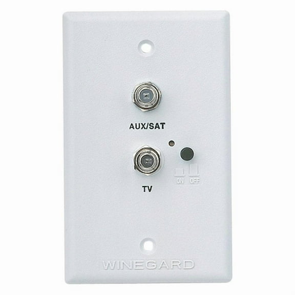 Winegard RV-7542 White RV TV Satellite Jack Receptacle