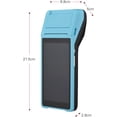 thumbnail image 2 of Imprimante de Reçus POS, Mise à Niveau Android 8.1 OS Mobile POS, Imprimante de Reçus 58mm, Écran Tactile 5.45 Pouces Imprimante PDA Supporte WiFi 3G BT4.0 USB OTG Bluetooth, 2 of 5