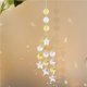 thumbnail image 4 of Wdftyju Campanas de viento de cristal adornos Metal hexágono estrella Luna al aire libre jardín ventana artesanía Wdftyju  6kw6wn6ua3hp2zc0D01, 4 of 7