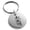 Silver, variant on Stainless Steel Reiki Dai Ko Myo Master Engraved Small Medallion Circle Charm Keychain Keyring