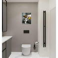 thumbnail image 3 of HFDF Highland Cow Bathroom Decor Funny Bathroom Wall Art Farmhouse Cow The Toilet Picture Rustic Cow Bathroom Canvas Patg Home Wall Decor For Bathroom Ready To Hang 12x16inch Framed, 3 of 6