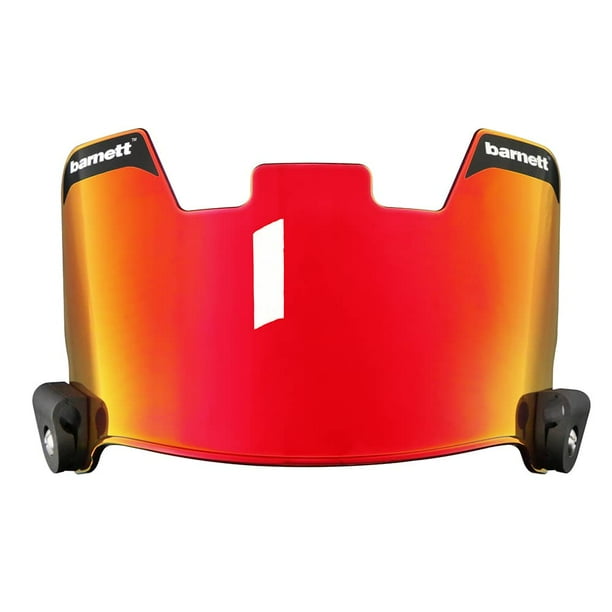 Football Eyeshield Visor, Revo Red