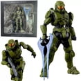 thumbnail image 2 of Halo Master Chief Full Body Movable Action Figure Model Replaceable Box Set, 18cm, 2 of 9